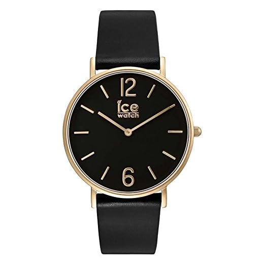 ICE-WATCH - CITY tanner Black Gold - Women's wristwatch with leather strap - 001503 (Small)