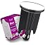 Lot 2 Bouchons Réglables WuGU Lot De 2 Bouchons De Lavabo Universels, 40mm Bouchon Evier Cuisine, Lavabo De Salle De Bain, Bonde Douche De Vidange Réglable En Hauteur, Bouchons De Lavabo Pour