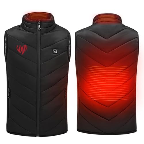 Heated Vest for Boys Girls Kids Heated Gilet USB Electric Heating Body Warmer Heated Waistcoat Waterproof Windproof3