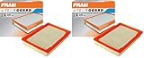 FRAM Extra Guard Engine Air Filter Replacement, Easy Install w/Advanced Engine Protection and