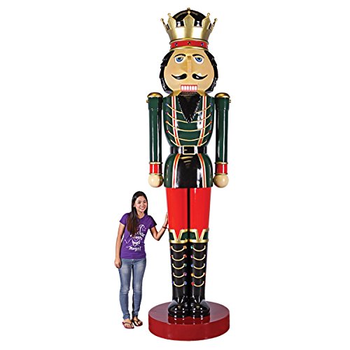 The Nutcracker Figures - Super-Scaled 12 Foot Tall Christmas Nutcracker Soldier Statue #TOP7