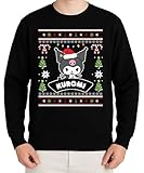 Kuromi Christmas Design – Vestido festivo de Navidad, idea de regalo, diseño de Navidad, Negro , XXL