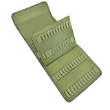 100 Rounds Rifle Pistol Bullet Cartridge Bandoleer Ammo Ammunition Shell Carrier Holder Case...