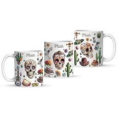 XUA-1124-3659-Mexican Holiday Mug