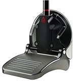 Foldable Shower Foot Rest for Shaving Legs, Shaving Step for Inside Shower with Powerful Suction Cup, Reusable Shower Shave Stool (Black)