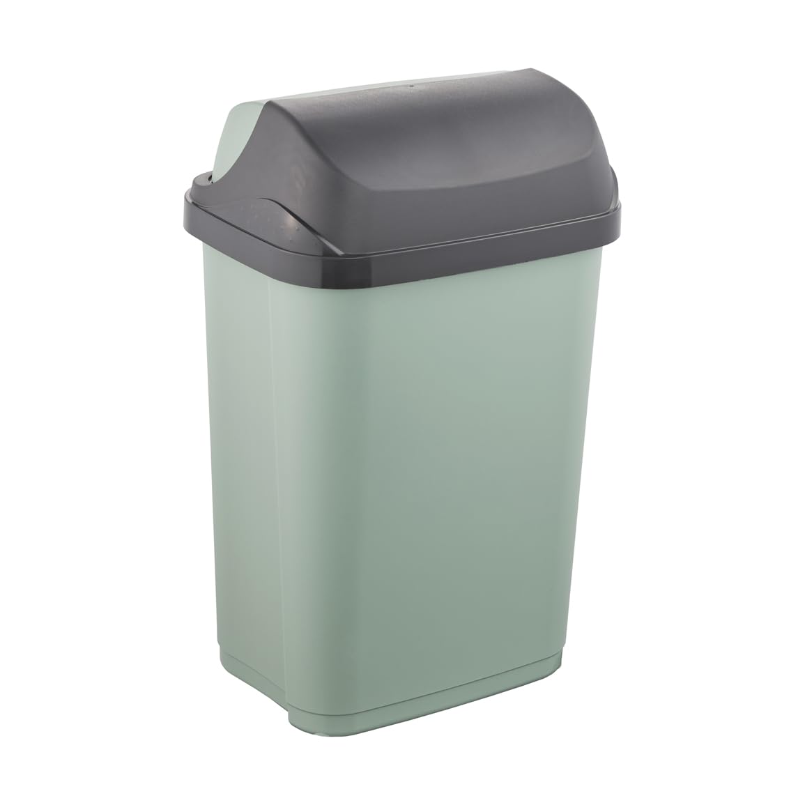 keeeper Abfallbehälter mit Rolldeckel, 25 l, 34 x 26 x 54 cm, Rasmus, Grün (Nordic Green)