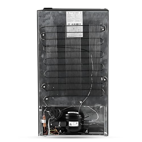 Image of Power Guard Mini Fridge with Direct Cooling Technology | Ideal for Home, Office, Dorm Room | Personal Minibar | Compact Size | Black (91 Liters)