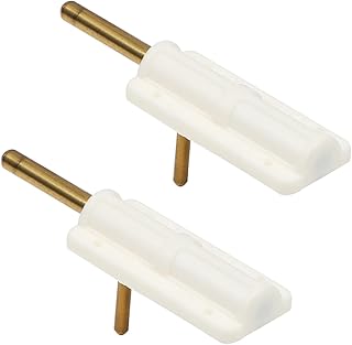 Bettomshin Canopy Hatch Lock Latches for RC Airplane Cockpit Cover Fixing 30x12.5x6mm White 2Pcs