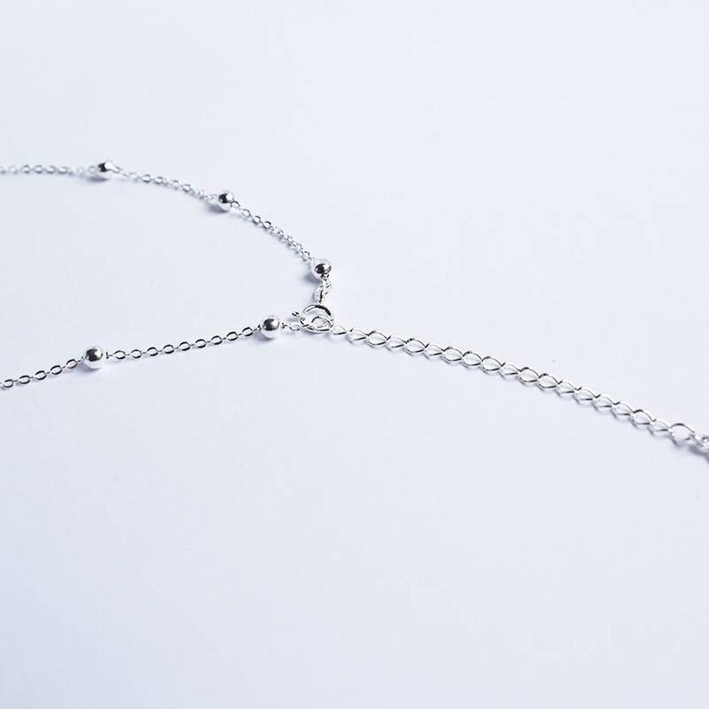 Perlenkette Temperament Perlen Kreuzkette Hundert passende Modeaccessoires