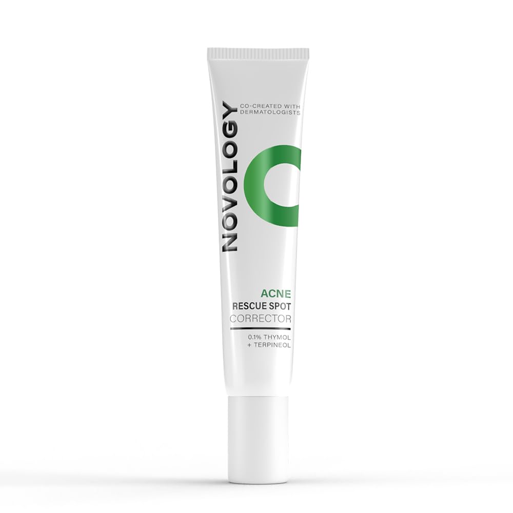 Novology Acne Spot Corrector Gel | For Active Acne, Pimples, Whiteheads | 30g Novology Acne Spot Corrector Gel | For Active Acne, Pimples, Whiteheads | 30g