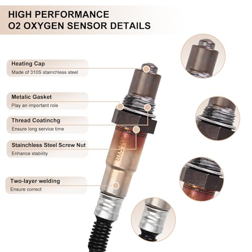 Sensor de Oxígeno para Cadillac XLR 2004-2005 y Subaru 2000-2002 miniatura 2