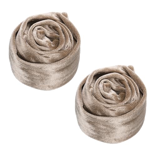 Cache-cordon lustre velours beige PATIKIL pour cacher un fil électrique visible en hauteur