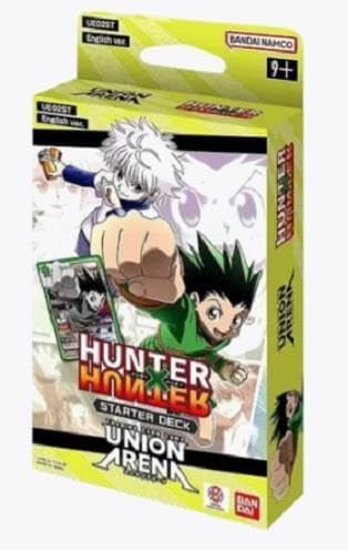 BANDAI Union Arena English TCG: Hunter X Hunter - Starter Deck - 50 Cards