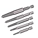 SCREW EXTRACTOR HEX SHANK FINE TEETH 5PCS HIGH HARDNESS STEEL BOLTS REMOVAL TOOL KIT FOR BROKEN STRIPPED RUSTY SCREWS IN AUTOMOTIVE INDUSTRIAL APPLICATIONS