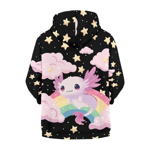 AFPANQZ Unisex Kids Zipper Up Hoodies Long-Sleeve Hoodie Sweatshirts Activewear Full Zipper Hoodies Thin Coat S-XL2