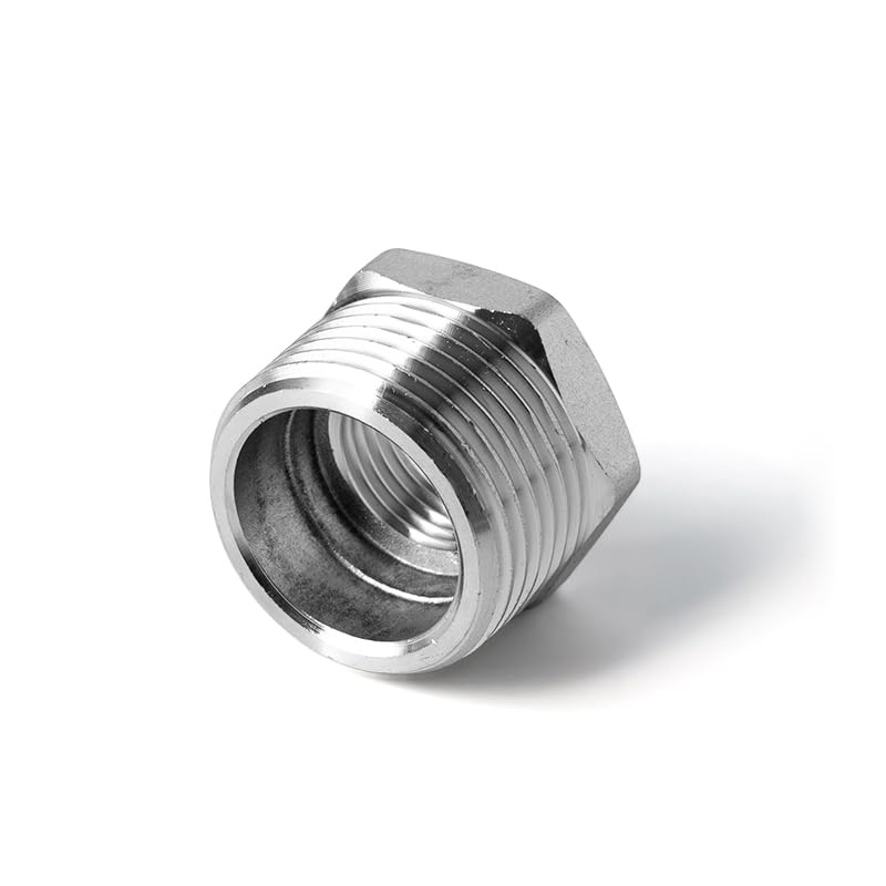 Bushing de acero inoxidable SS304 con roscas macho y hembra de máxima resistencia 7