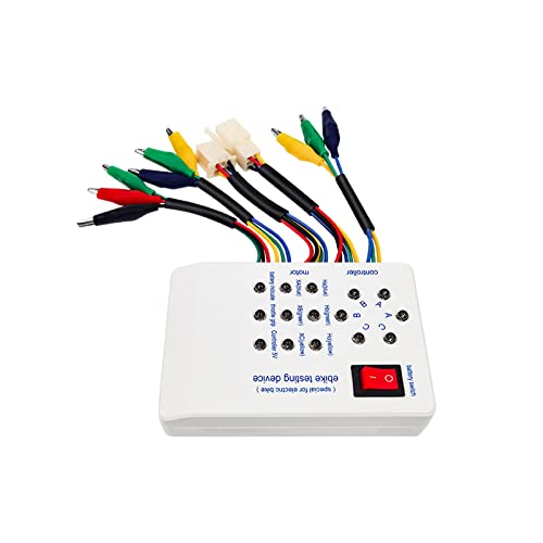 JAGTRADE Electrical Instrument Compact 24V/36V/48V/60V/72V Electro Car E-Bike Scooter Brushless Motor Controller Tester Excellent Performance Testing, 80x115x26mm - Thumbnail 3