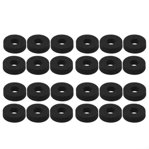24 piezas de mango para protección para anillos que mejoran el control de precisión y para asistencia de objetivo Ring para controladores PS4 y PS5 (elasticidad media)