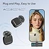 AIRHUG Wireless Lavalier Microphone for iPhone/Android/PC, 60H Battery, 48KHz 24Bit, Plug-Play Lightning/USB-C, 3 Recording Modes, Lapel Mic for Vlog, YouTube, Interview #2