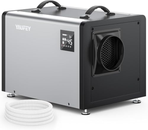 Yaufey 125-Pint Commercial Dehumidifier with Pump