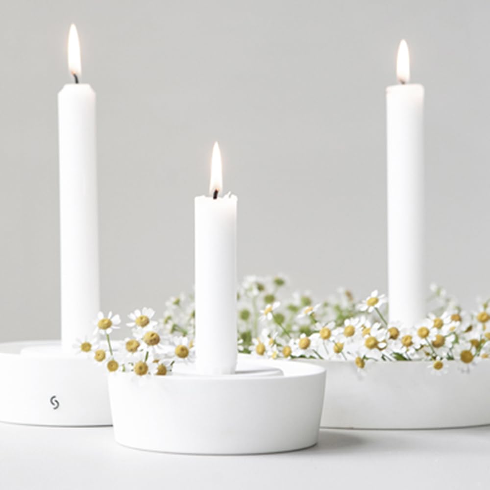 Storefactory VALLTORP XL White Candlestick