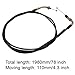 YGQ 78 inch Throttle Cable for GY6 50cc 80cc 90cc 110cc 125cc 150cc 139QMB 157QMJ 4 Stroke Scooters ATVs Go Kart Pit Dirt Bike Motorcycles Moped Buggy Baja TaoTao Jonway Roketa