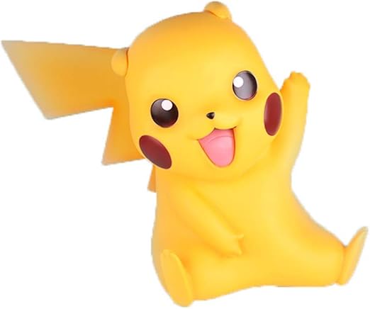 Amazon Co Jp 手作りモデルアニメキャラクターピカチュウ草かわいいポケモン静的デスクトップの装飾工芸モデル W6 7 Color Yellow ホビー