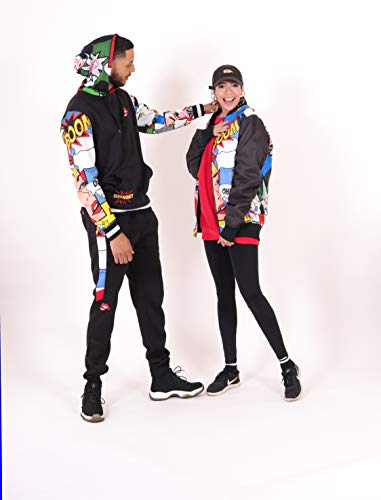 Image of Screenshotbrand Lightweight Hooded Water Resistant Windbreaker - Zip-up Fashion Map Print Rain Jacket