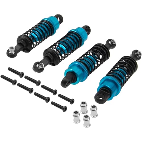 Amortisseur RC voiture WLtoys A959 A979 K929 pièce rechange métal bleu