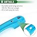 Motoforti Exterior Door Handle Cover Set, Decoration Trim for Jeep Renegade 2015-2021, ABS, Light Blue, 1 Set