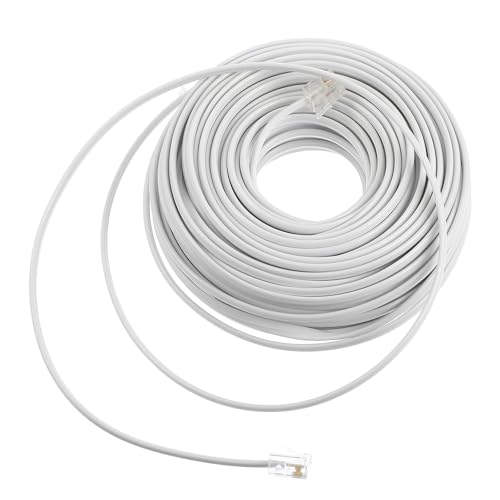 Cable telefónico RJ11 4 núcleos 6p4c de extensión para teléfono fijo