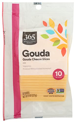365 By Whole Foods Market, Gouda Sliced, 8 Ounce #TOP14