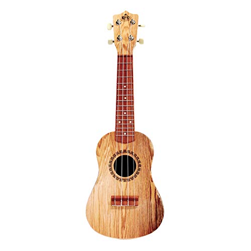 KEIKI Award Winning Sandalwood Mini Ukulele - Metal Geared Tuners and Premium Nylon