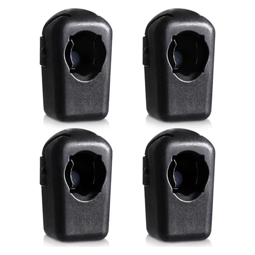Ramor Strutz Lot de 4 boulons à goujon à rotule pour vérins à gaz, couvercle de coffre, hayon ou capot. Boule de 10 mm, filetage 8 mm.