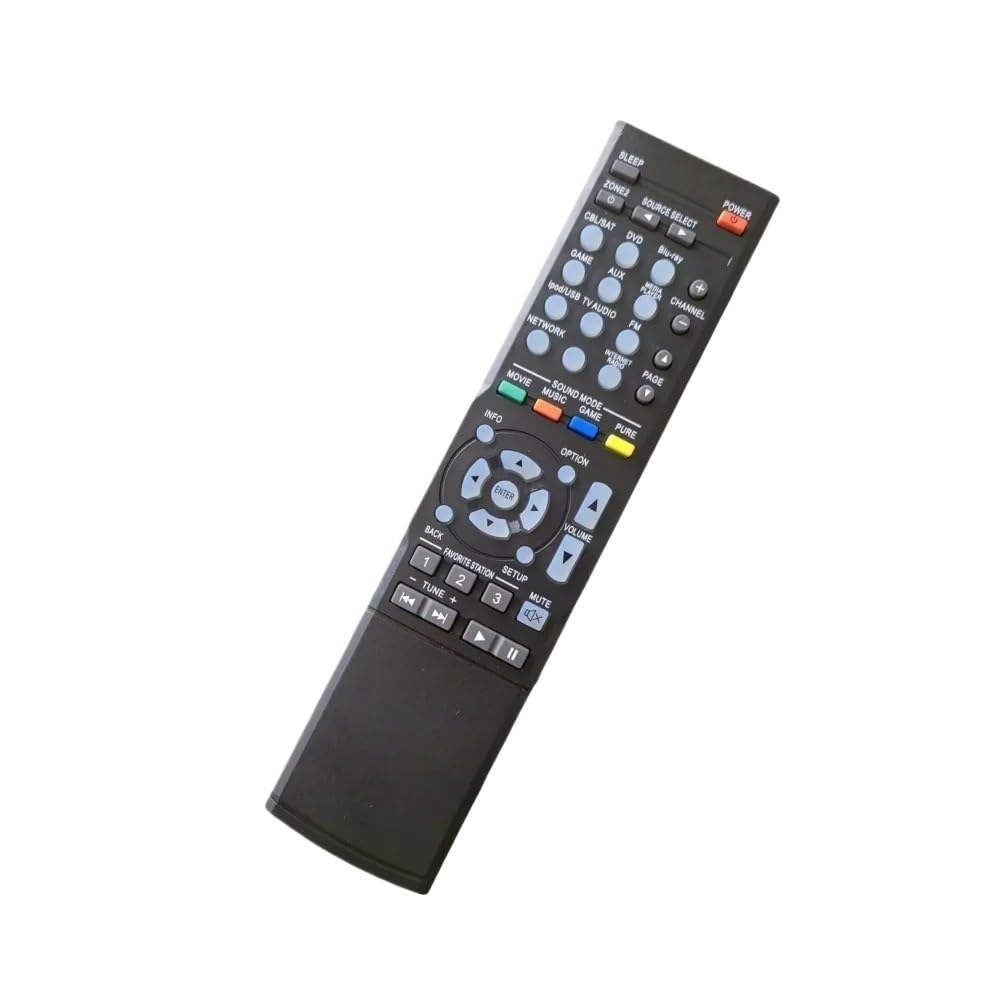 Nowy pilot zdalnego sterowania pasujący do amplitunera Denon AVR-X510BT AVR-1713 AVR-1612 AVR-S710W AVR-1613 RC-1168 AVR-E400 RC-1196