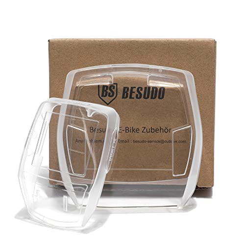 Besudo Bosch Intuvia Lot de 2 films de protection d'écran pour unité de commande Bosch Intuvia / Purion - 100 % transparent et étanche - Accessoire vélo électrique comme protection contre les rayures Cover