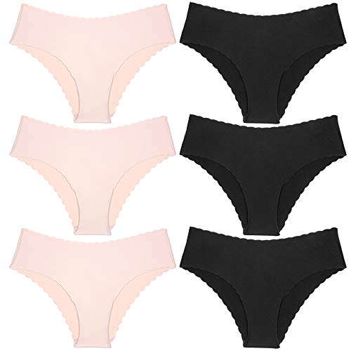 UMIPUBO Braguita para Mujer sin Costuras Señoras Algodó Ropa Interior Ultra Delgadas...