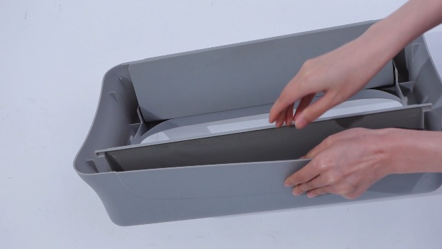 Image of Maxdot 2 Pcs Recycle Bin Swing Lids for 23 Gallon Slim Trash Can Plastic Recycling Trash Can Lids, Garbage Waste Sorting Lid for Kitchen Classroom Office Outdoor