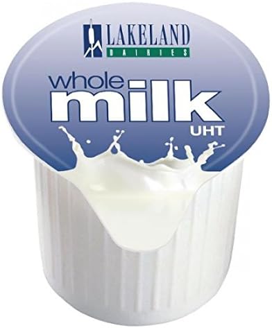 Lakeland UHT Full Fat Milk Pots 12ml Ref A03041 [Pack 120]