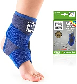Neo-G Ankle Support for Kids  Child Ankle Brace for Strains, Sprains, Instability, Juvenile Arthritis - Kids Ankle Support for Gymnastics, Sports - Adjustable Compression - Class 1 Medical Device