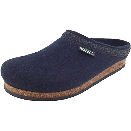 Stegmann 108, Pantoufle Unisexe, Bleu foncé (Navy), 38