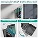 Blink Doorbell Angle Mount, Adjustable 30 to 55 Degrees Corner Mount, Angled Mounting Bracket Wedge Kit for Blink Video Doorbell Camera, Black for Home Apartment Office Room