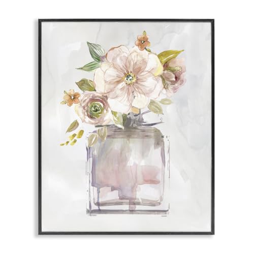 Charming Cottage Florals Glam Fragrance, 16 x 20 Inch Framed Giclée Print