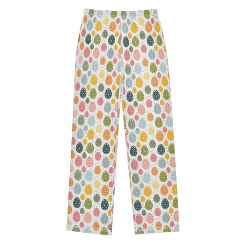senya Egg Pattern 1 Long Pajama Pants Bottoms Soft Sleepwear with Pockets