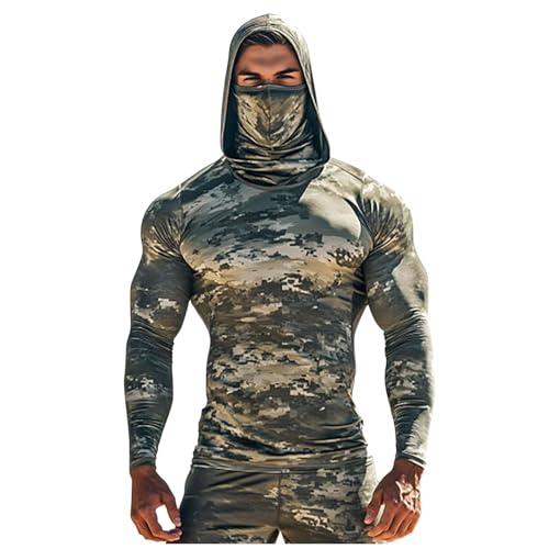 Vêtements de sport à capuche homme imprimés numériques UV léger