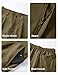 JMIERR Mens Summer Baggy Dress Shorts 2026 Pleated Button Office Fashion Work Business Shorts with Pockets, M, Brown