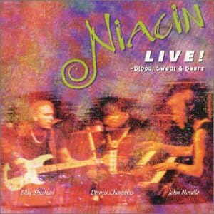 BILLY SHEEHAN NIACIN JOHN NOVELLO DENNIS CHAMBE - Live! - Blood Sweat & Beers - Disque CD