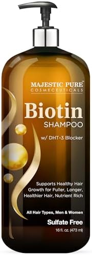 Majestic Pure Biotin Volumizing Shampoo - 16 Fl Oz | Ideal for Ha...