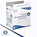 Dynarex Urinary Drainage Bag - Teardrop-Shaped Urine Bags for Men & Women - Anti-Reflux Chamber, No-Needle Sample Port, Universal Hanger - Vinyl Urinary Bags with Clear Markings - 2000ml, 20 Count