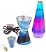 Lamp 2160 LVA2160 Colormax Northern Lights, 14.5-inches, Glitter with Clear Liquid and Decal Base